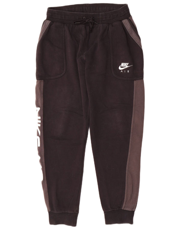 Pantaloni de trening grafic Nike pentru bărbați Joggeri, medii, negru, color block