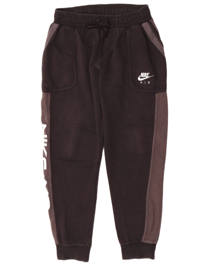 Pantaloni de trening grafic Nike pentru bărbați Joggeri, medii, negru, color block