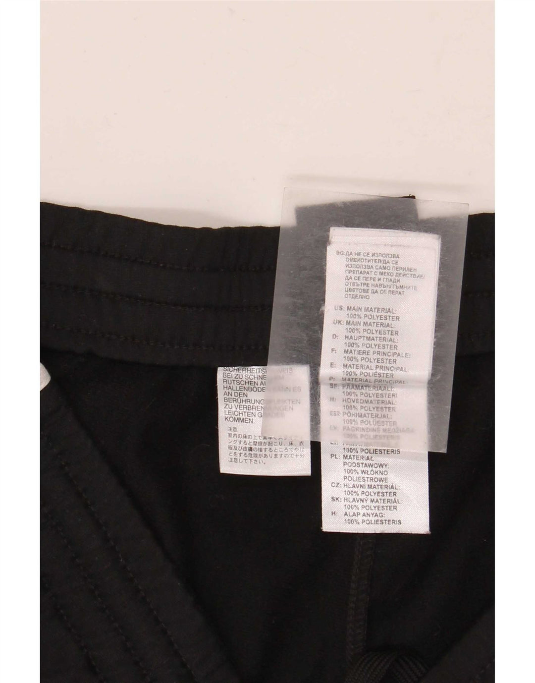 Pantaloni de trening Adidas Climalite pentru bărbați XL poliester negru