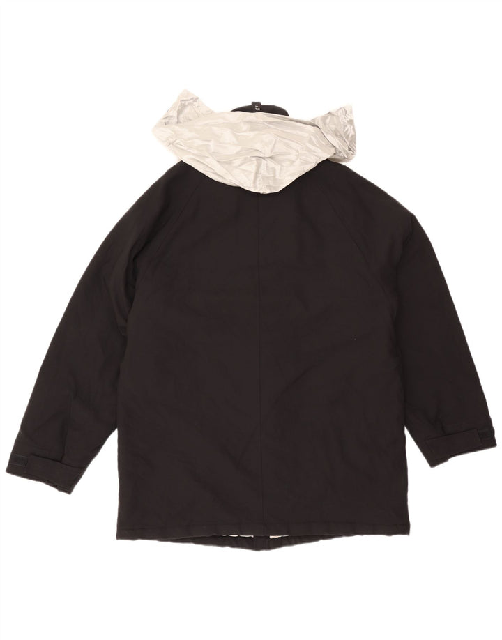 Jachetă de vânt cu glugă pentru bărbați Allegri UK 40, mare, negru, color block