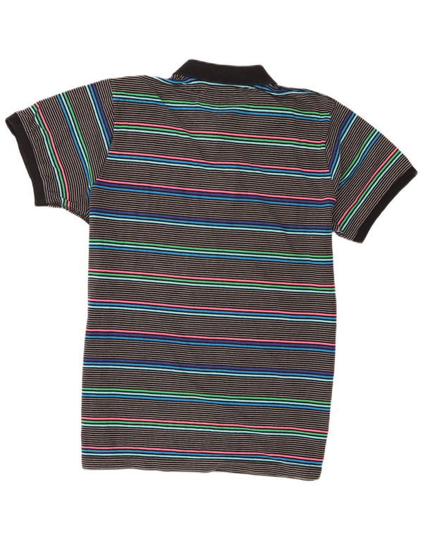 Jack & Jones Tricou polo cu mânecă scurtă pentru bărbați XL, cu dungi multicolore