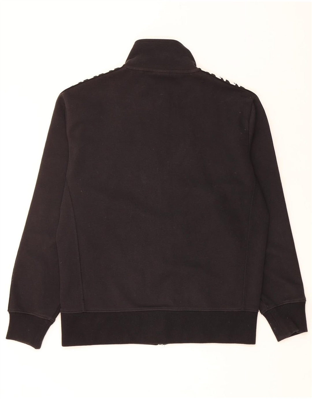 SUPERDRY Mens Graphic Tracksuit Top Jacket Medium Black Colourblock Cotton