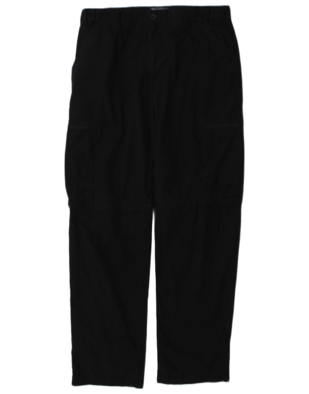 Pantaloni cargo drepti pentru bărbați Mountain Warehouse L32 L31 Poliester negru