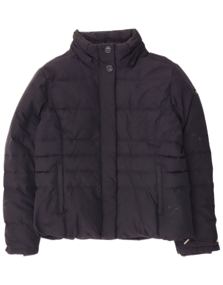 Jachetă căptușită pentru femei Woolrich UK 20 2XL Bumbac bleumarin