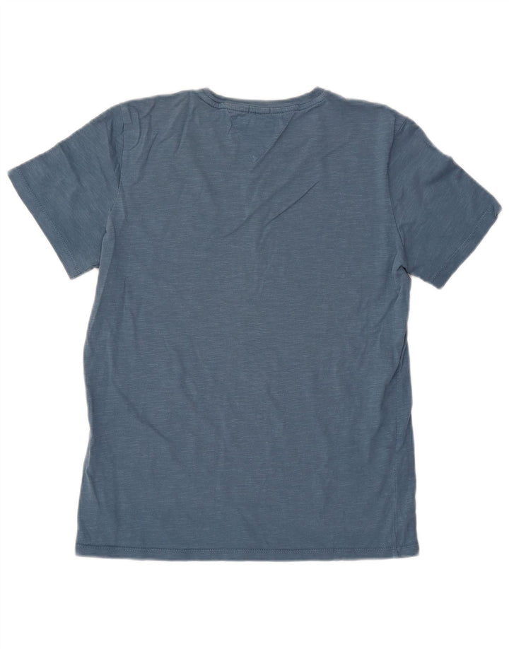 TOMMY HILFIGER Tricou Grafic Băieți Top 15-16 Ani Bumbac Albastru