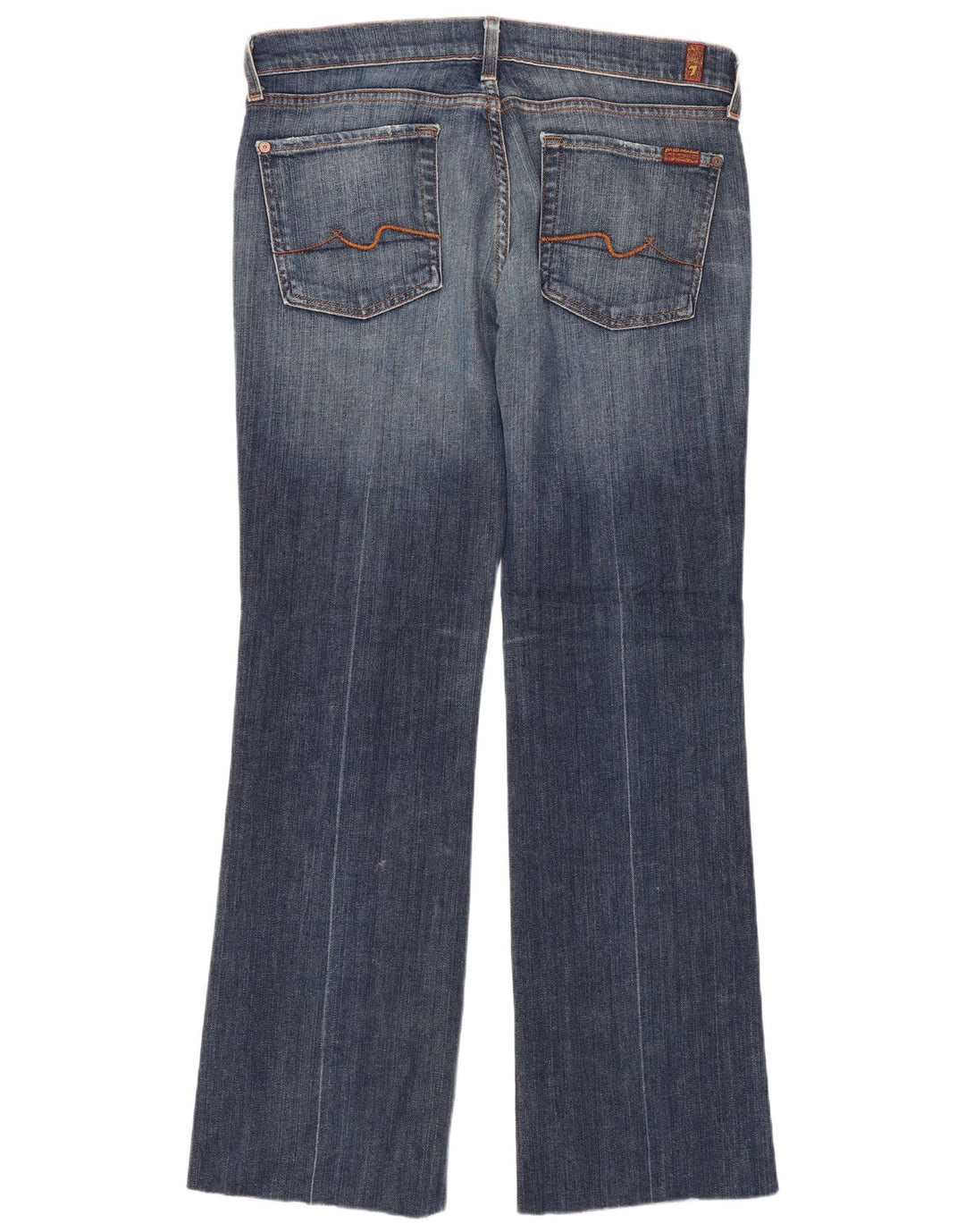 7 For All Mankind Blugi Bootcut pentru femei W31 L30 Bumbac albastru