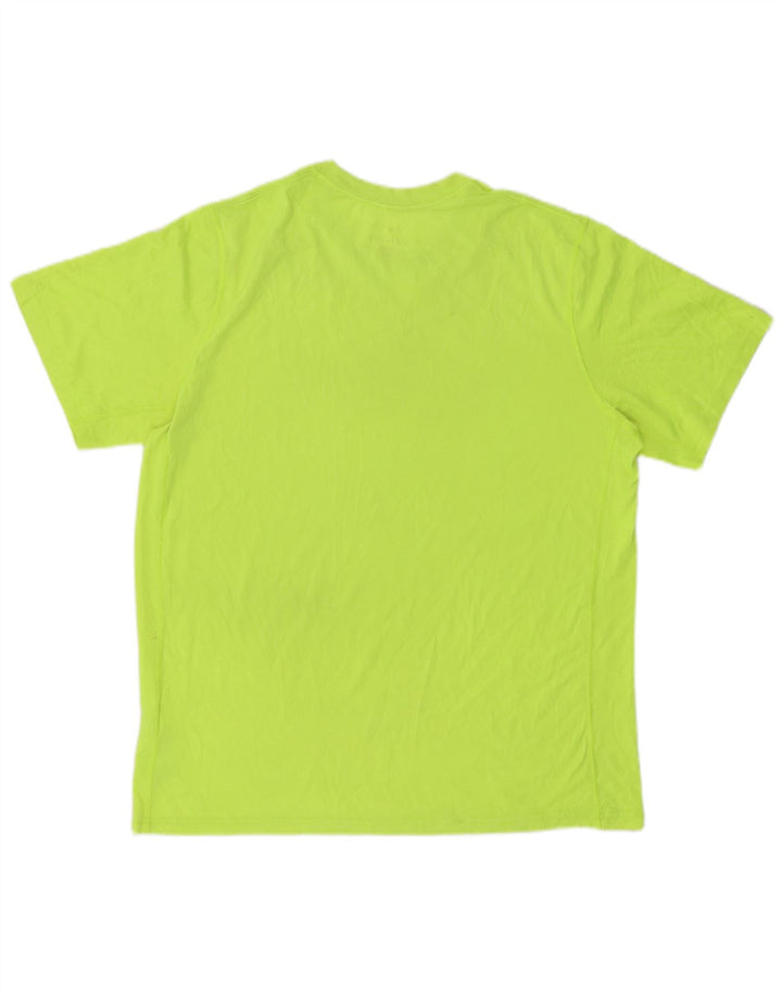 Tricou NIKE Dri Fit pentru bărbați Top mare din poliester verde
