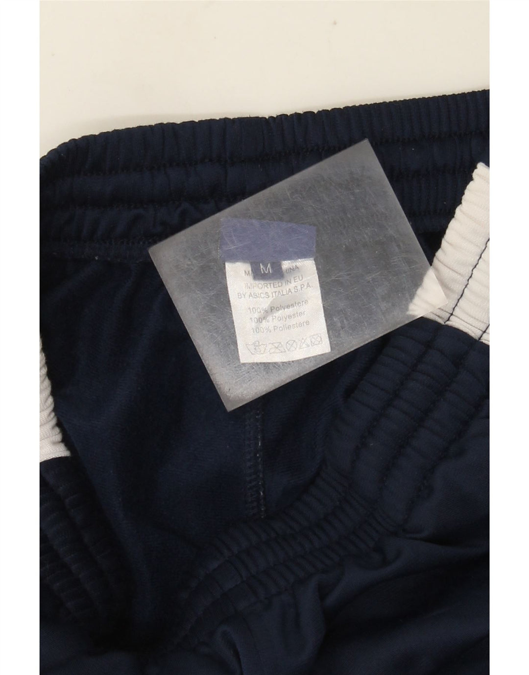 Pantaloni de trening Asics pentru femei UK 12 Medium Bleumarin Colorblock