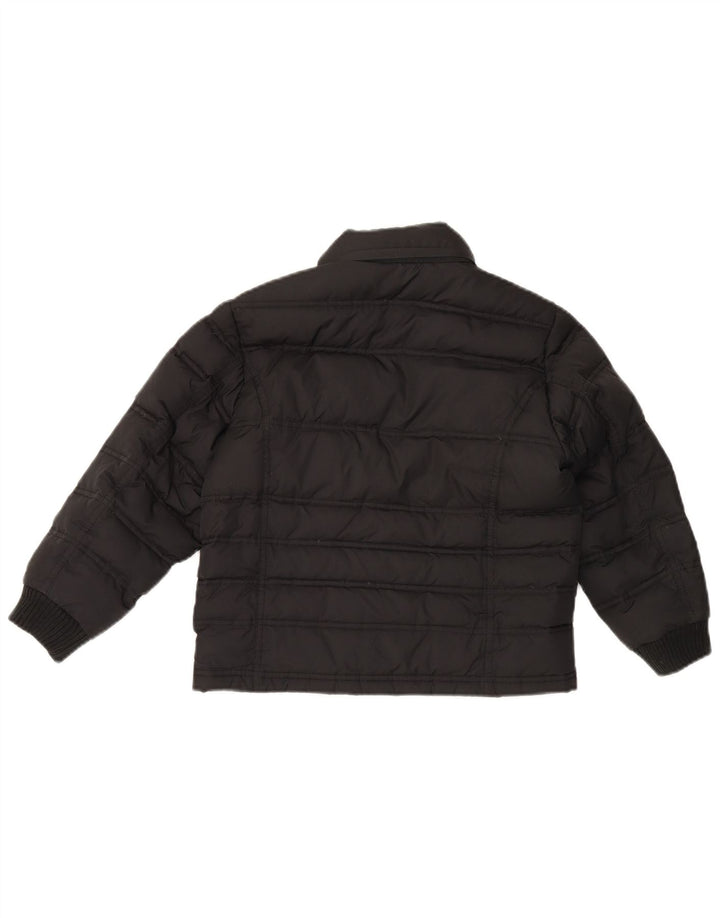 Jachetă căptușită pentru băieți Sergio Tacchini 9-10 ani Poliester negru mediu
