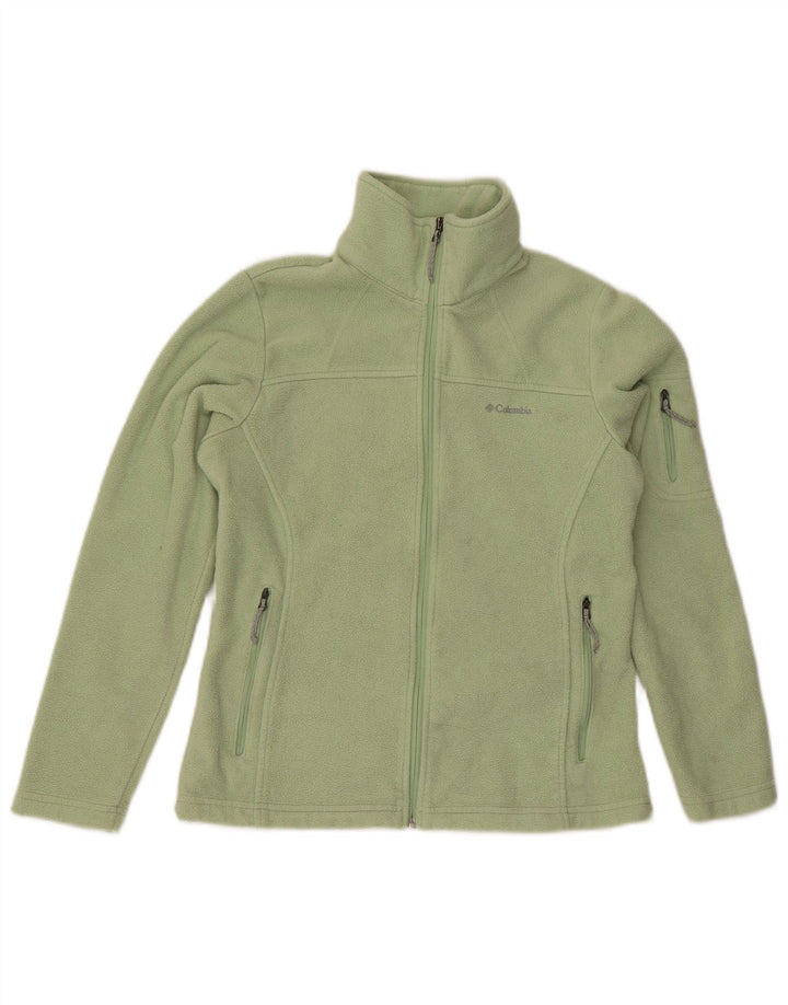 Jachetă fleece Columbia pentru femei UK 14 Poliester verde mediu
