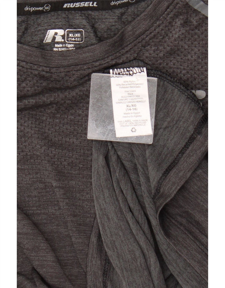 Vestă Russell Athletic pentru băieți, 14-15 ani, XL, nailon gri