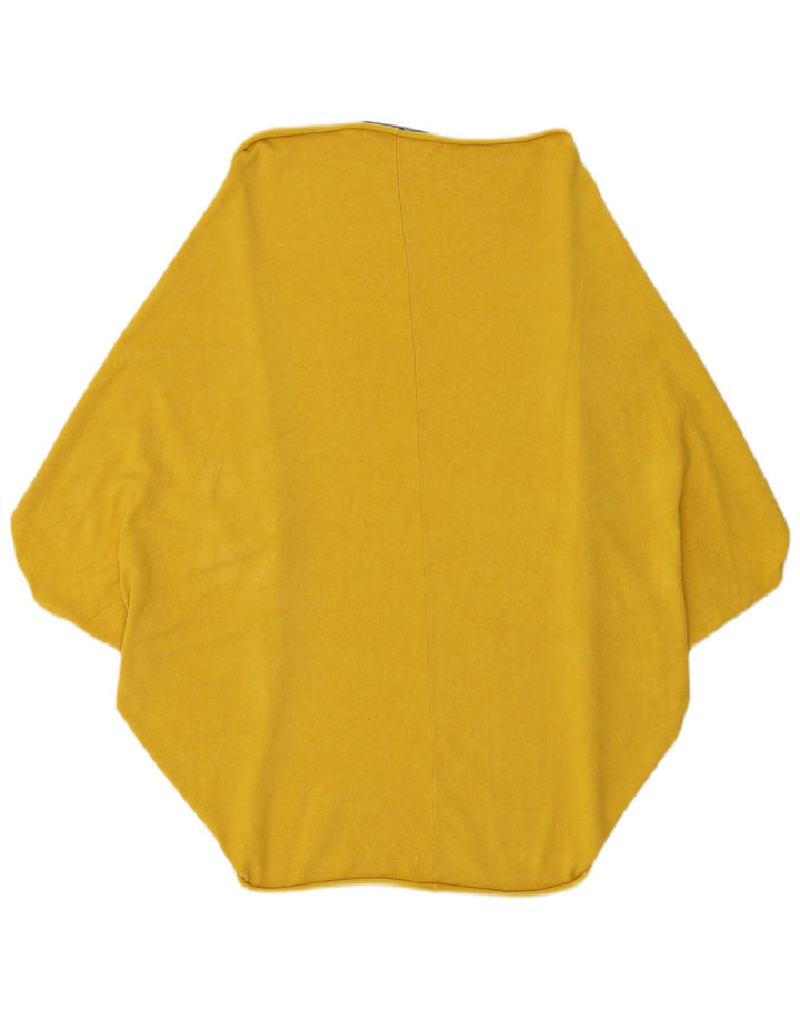 Pulover cardigan Poncho pentru femei Zara UK 14 Galben mediu