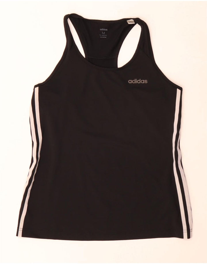 Vestă Climalite pentru femei Adidas UK 14 Poliester mediu negru