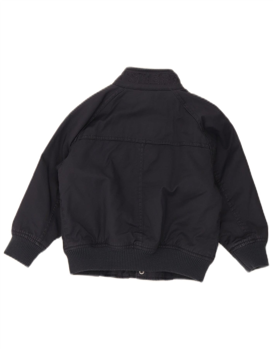 Jachetă Bomber cu grafică Ben Sherman pentru băieți, 3-4 ani, bumbac bleumarin