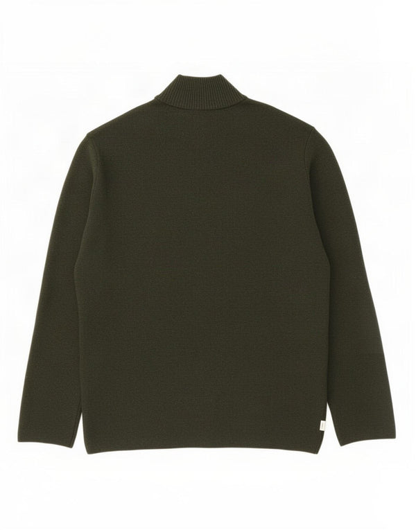 Pulover cardigan pentru bărbați Marks & Spencer, poliester kaki 2XL