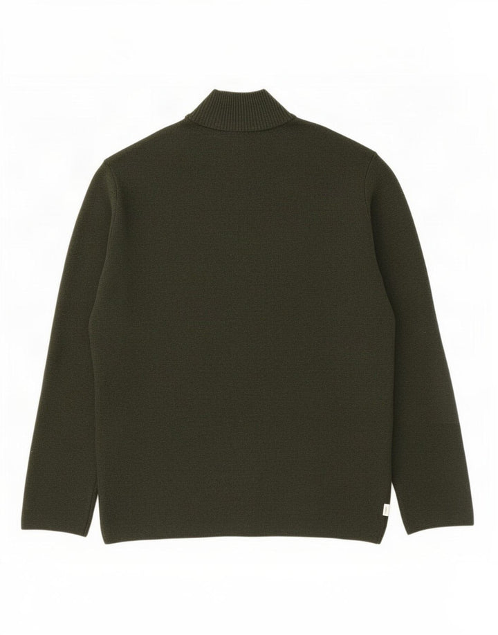 Pulover cardigan pentru bărbați Marks & Spencer, poliester kaki 2XL