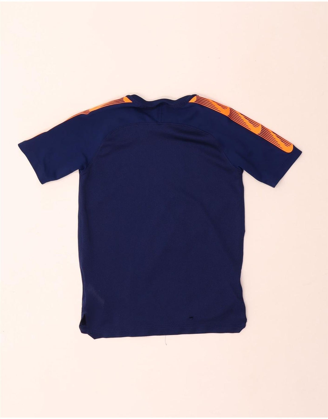 Tricou grafic NIKE pentru băieți Top 10-11 ani Mediu Bleumarin Colorblock