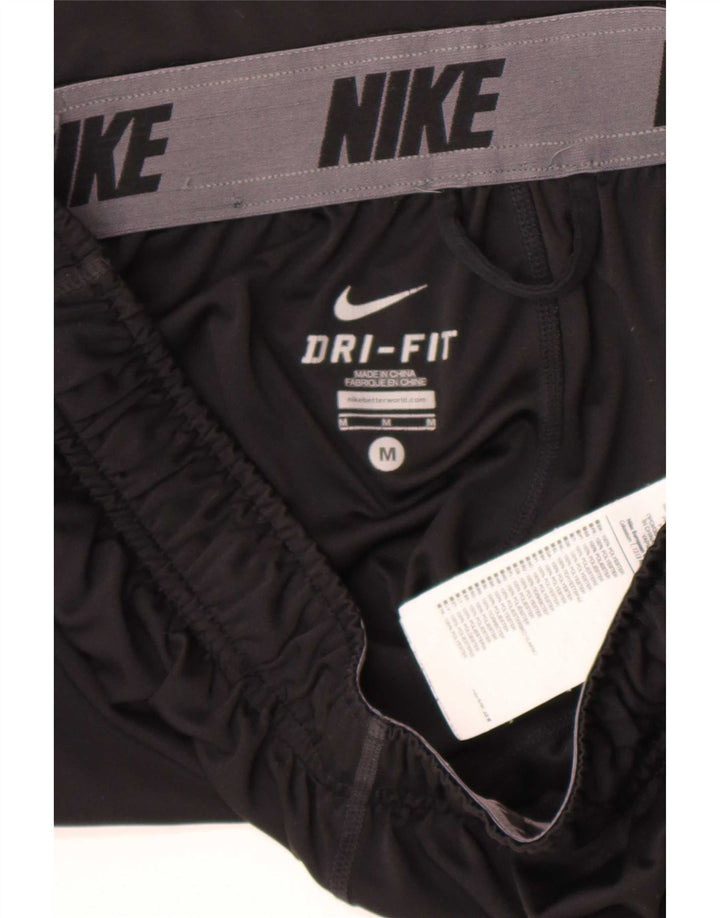 Pantaloni scurți sport Nike Dri Fit pentru bărbați, poliester mediu negru