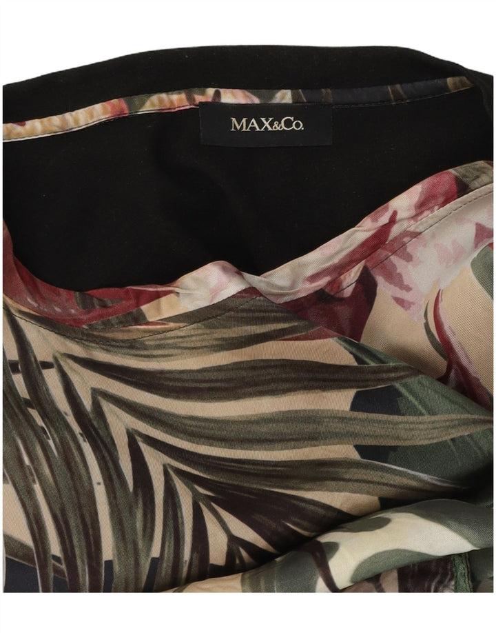 Max & Co. Tricou grafic pentru femei Top UK 14 Medium Multicolor Floral