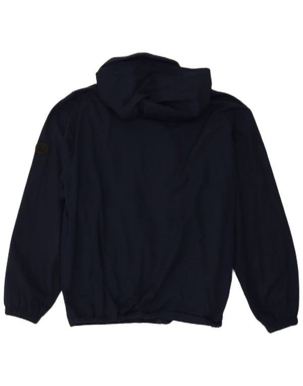 Jachetă de ploaie cu glugă pentru bărbați Carrera UK 42 2XL Bumbac bleumarin