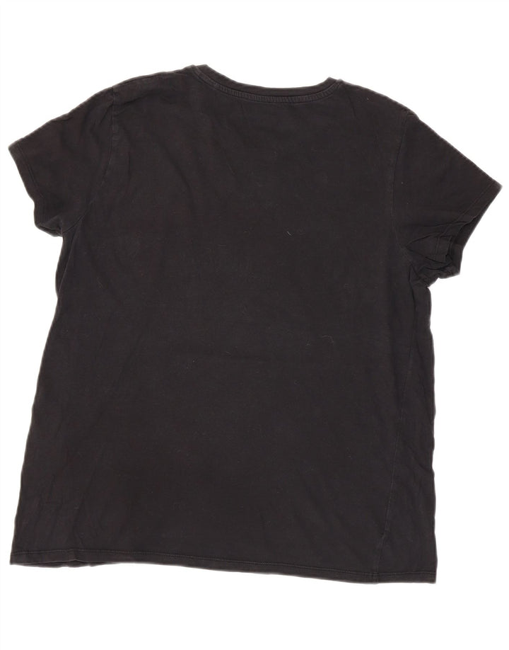 Tricou grafic pentru femei LEVI'S Top UK 16, mare, negru, bumbac