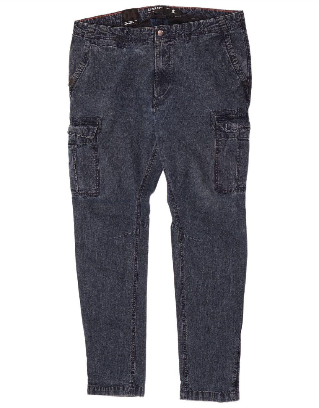 Blugi Superdry Cargo Slim pentru bărbați W36 L32 Bumbac albastru