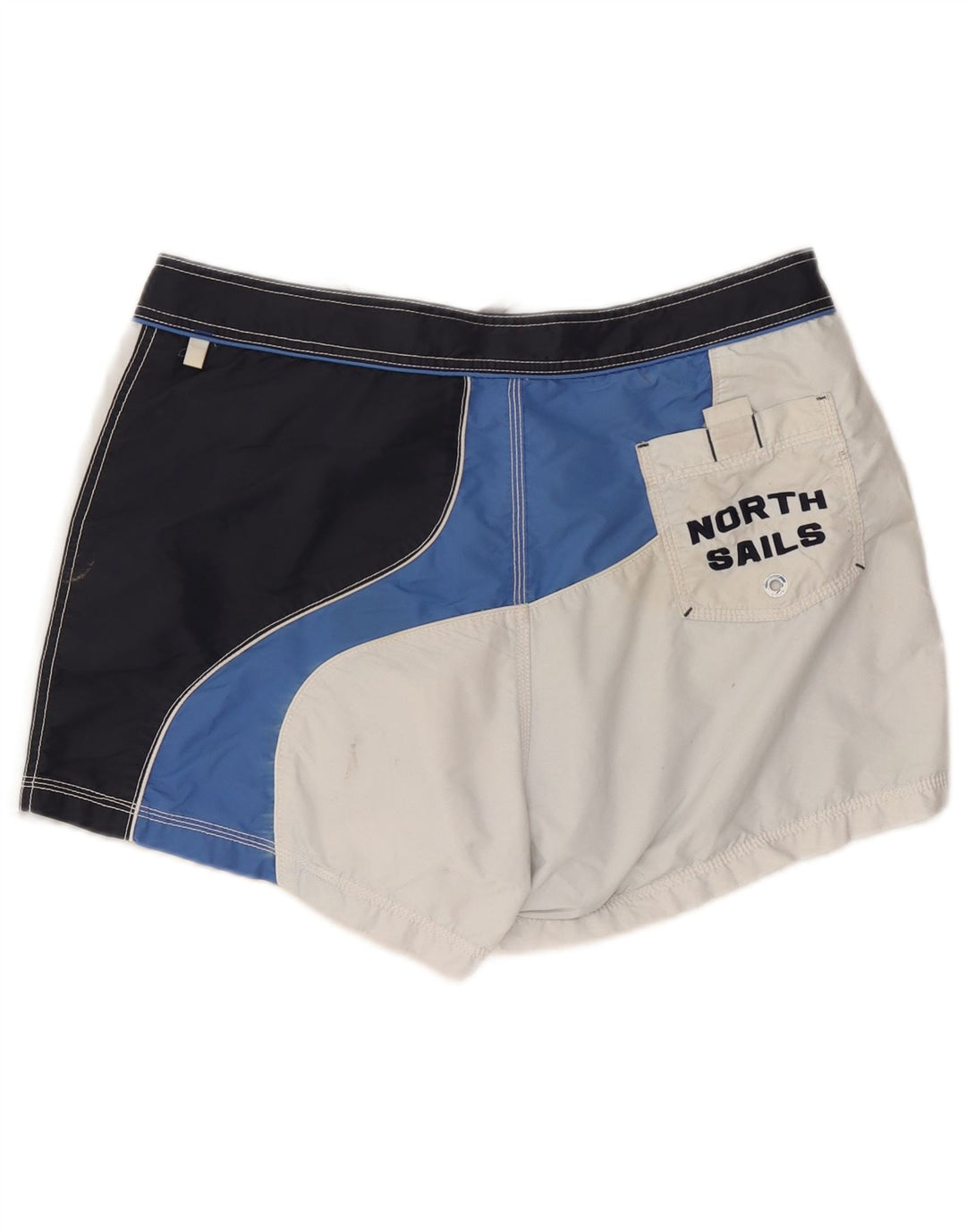 Pantaloni scurți de înot North Sails pentru bărbați, mari, albastru, din poliamidă color bloc