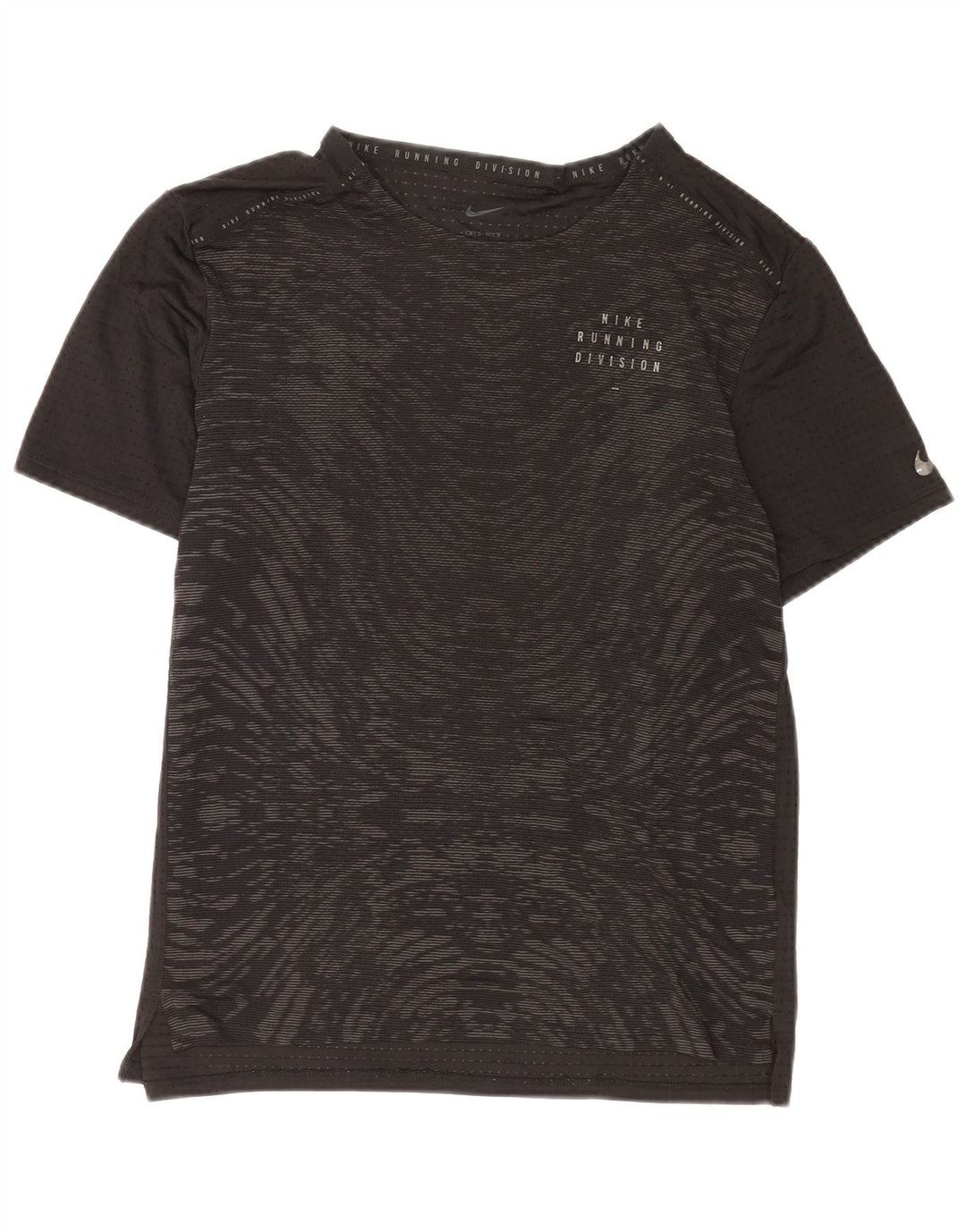 Tricou Nike pentru femei Dri Fit cu model abstract Top UK 14 Large Black