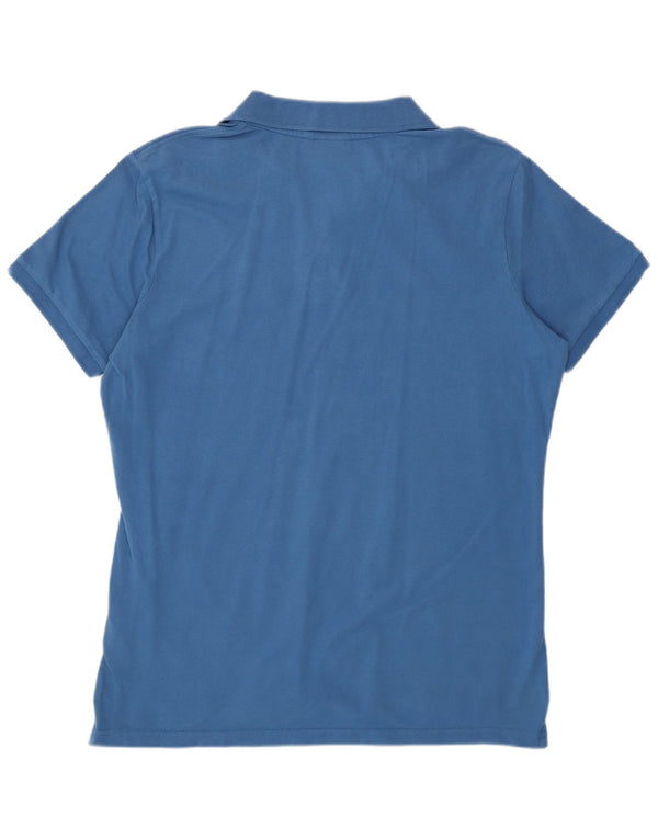 DIADORA Mens Polo Shirt XL Blue Cotton