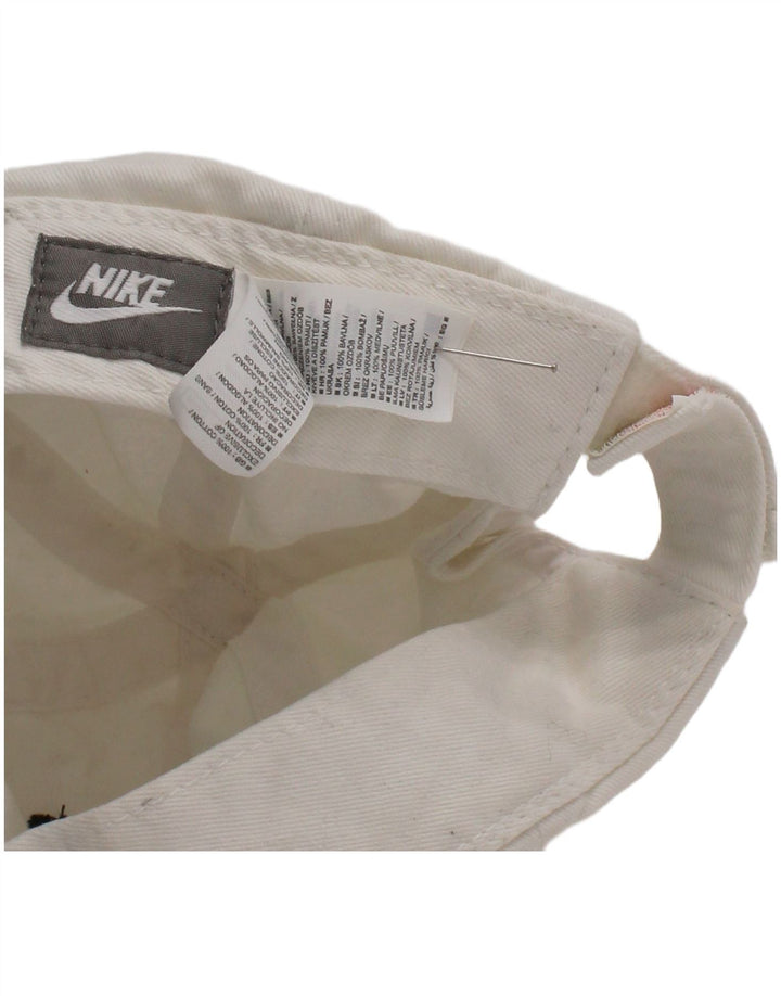Șapcă de baseball Nike băieți 7-8 ani mic/mediu bumbac alb