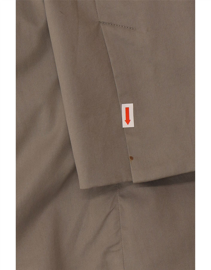 Jachetă Blazer pentru femei Armani Jeans cu 2 nasturi US 14 XL bumbac gri