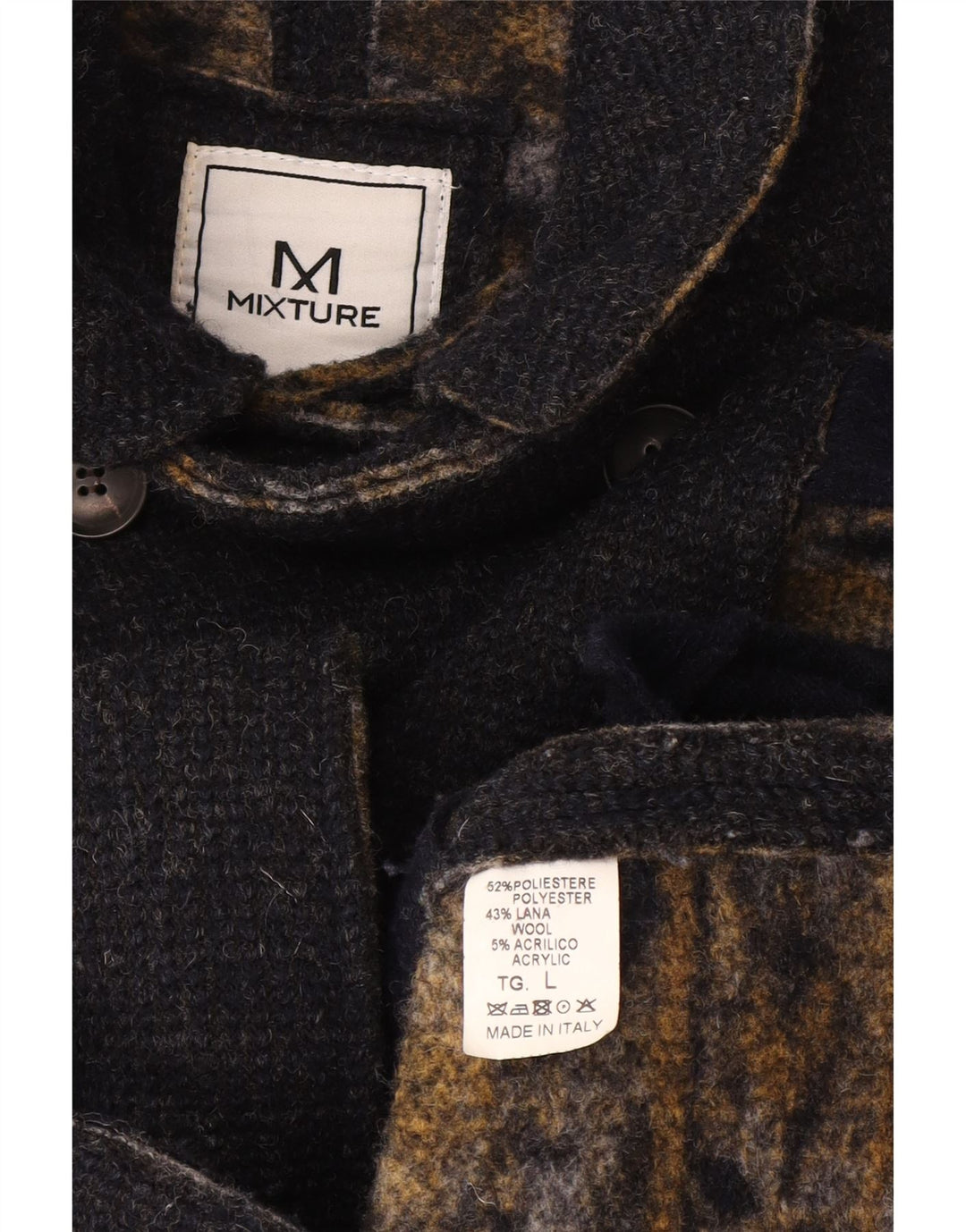 Palton pentru bărbați Mixture UK 40, mare, albastru, poliester