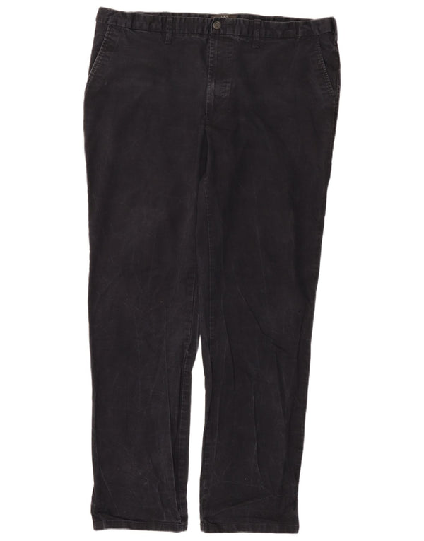 Pantaloni chino obișnuiți, drepti, pentru bărbați Marks & Spencer, L42 L33, bleumarin
