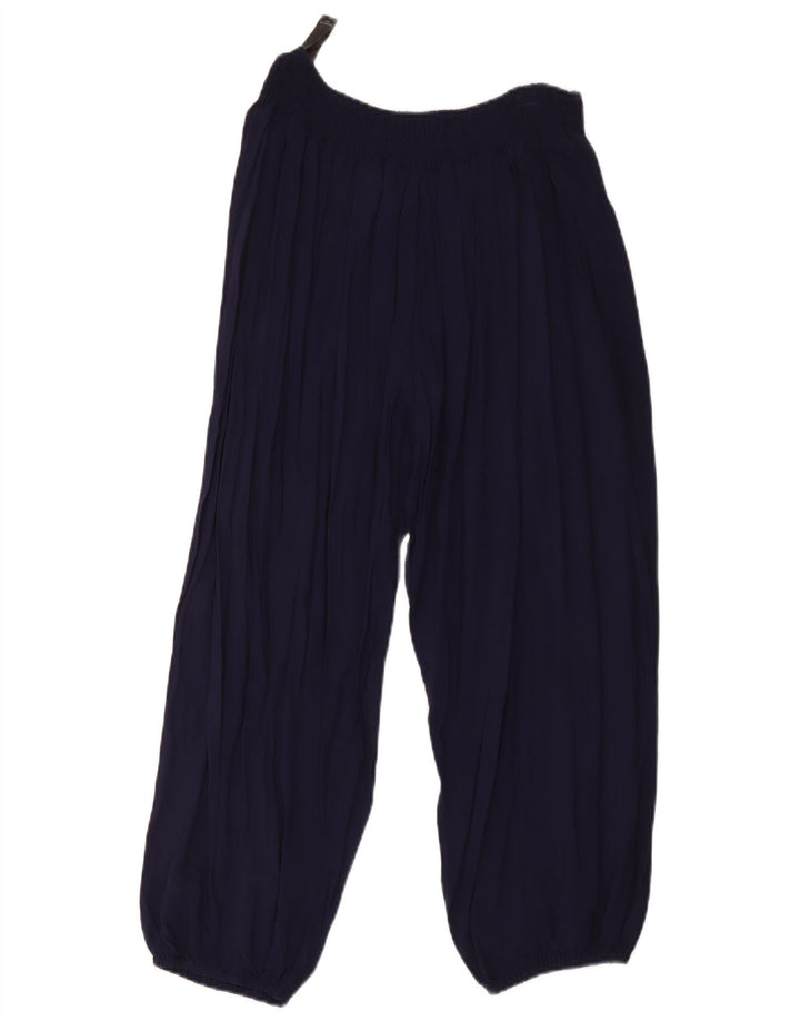 Pantaloni de jogging pentru femei Marks & Spencer Pantaloni tăiați L30 L23 Bleumarin