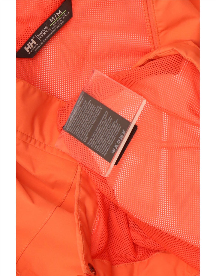 Jachetă de ploaie cu glugă pentru femei Helly Hansen UK 14 Poliester portocaliu mediu
