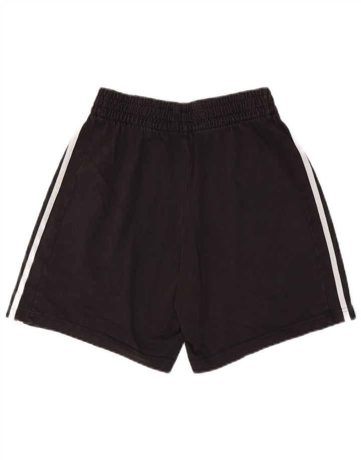 Pantaloni scurți sport ADIDAS pentru bărbați, bumbac negru mic