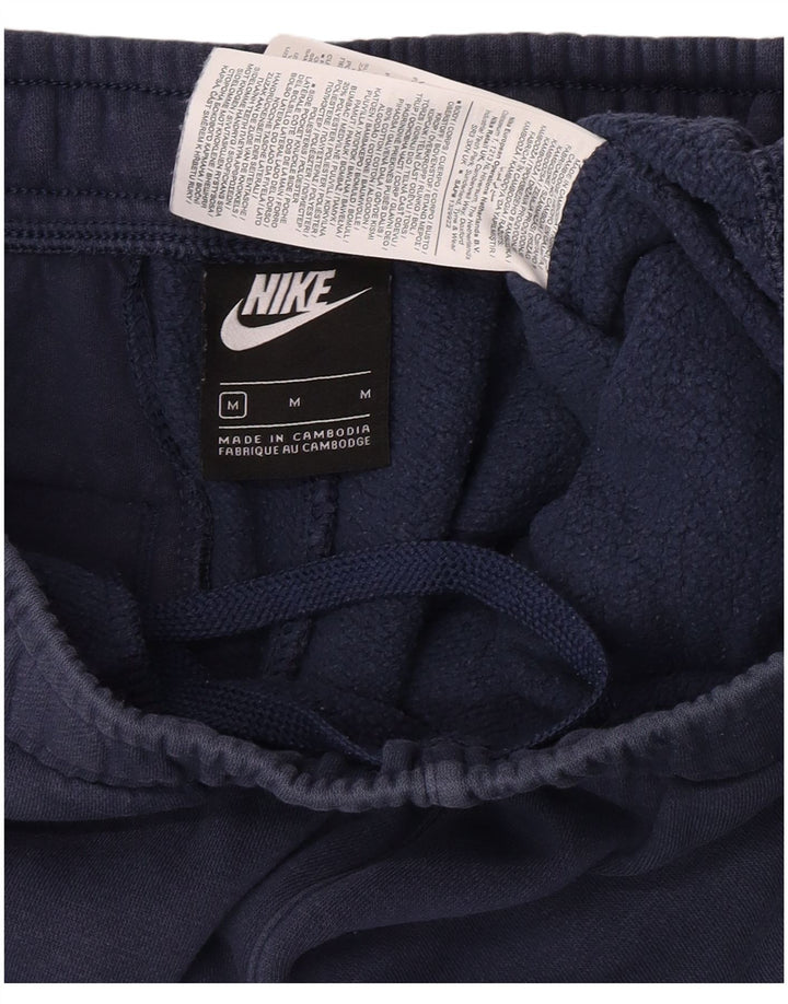 Pantaloni de trening pentru bărbați Nike Pantaloni de jogging, bumbac mediu albastru bleumarin