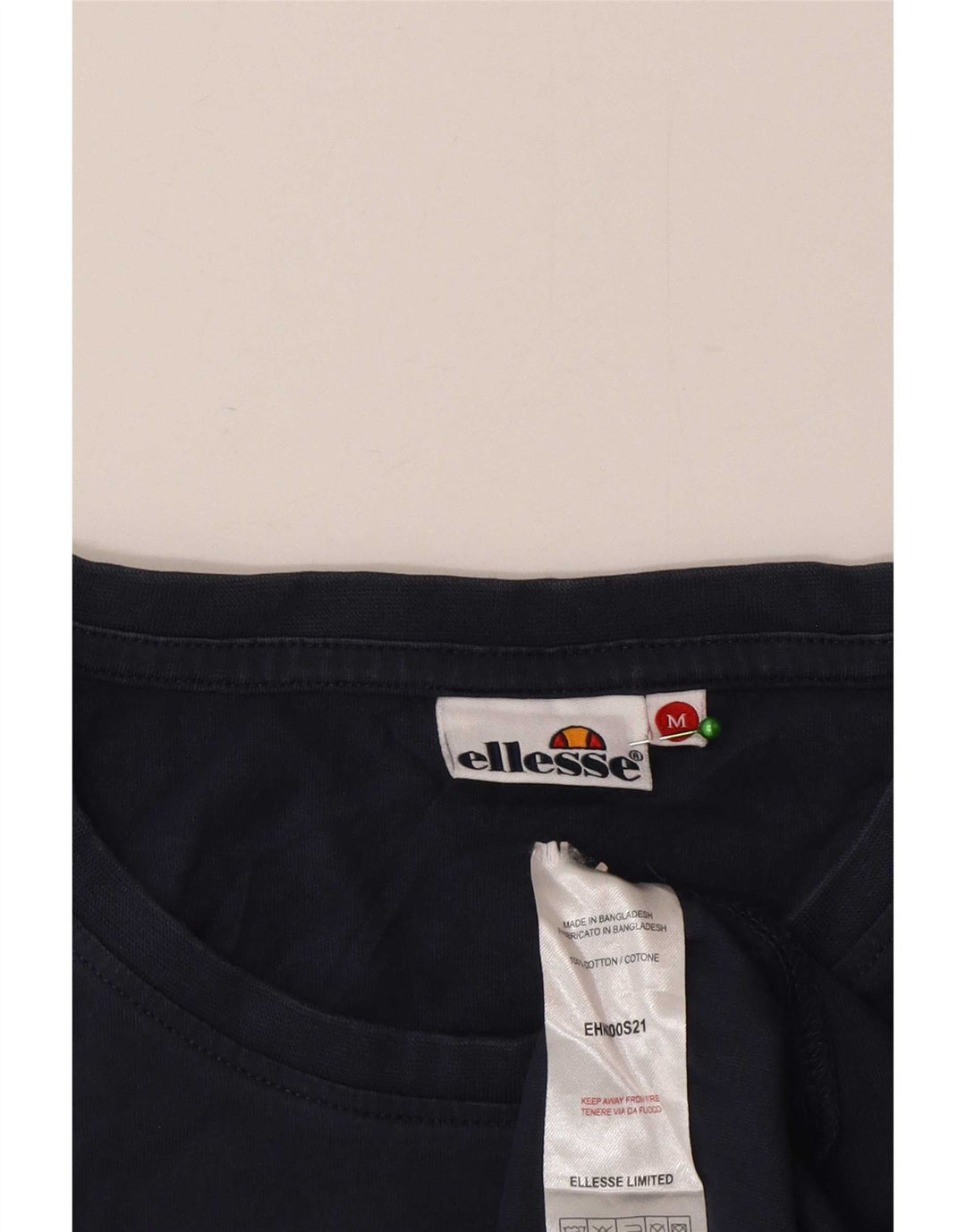 Tricou pentru bărbați Ellesse Top Medium Bleumarin Bumbac