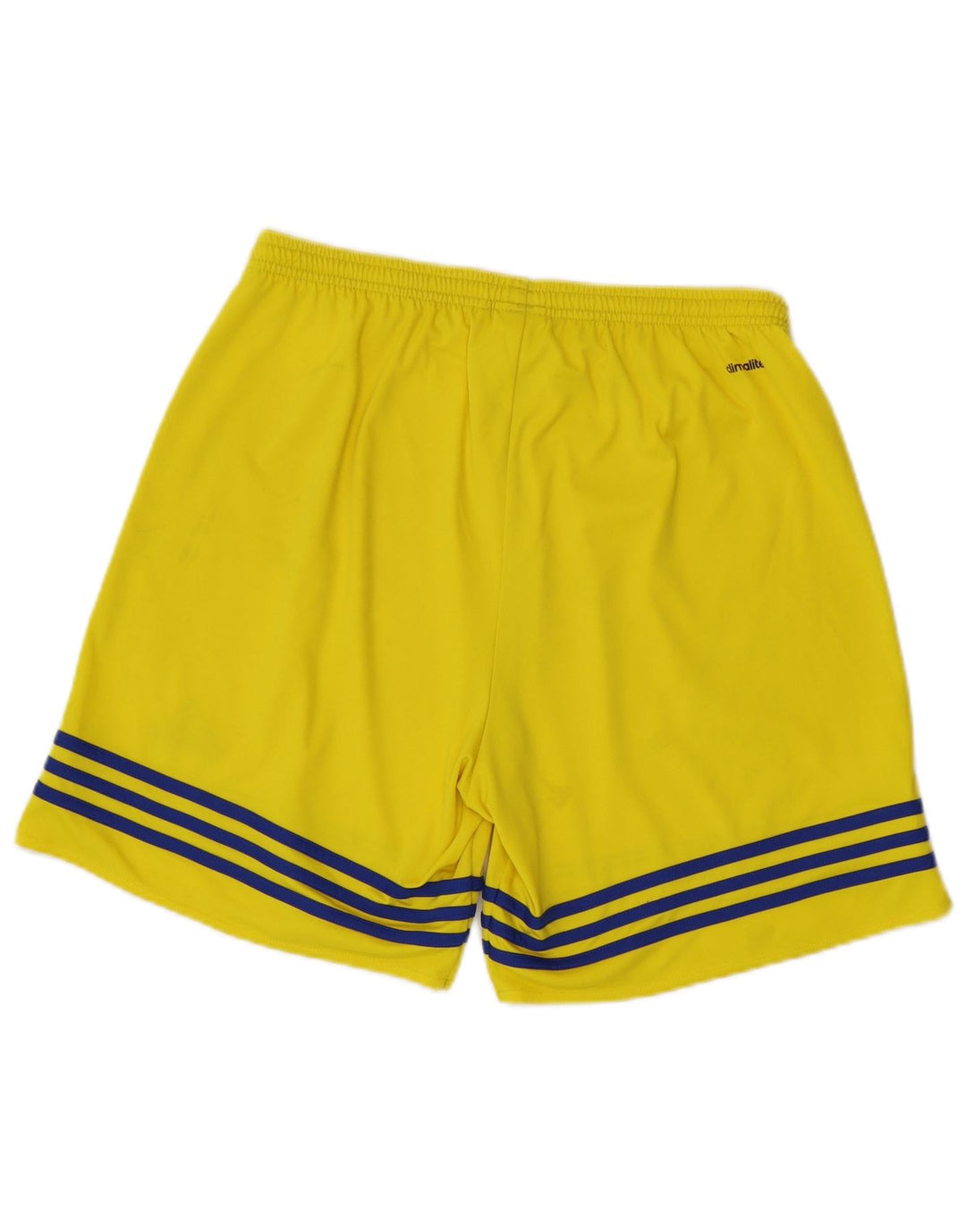 Pantaloni scurți sport pentru bărbați Adidas Climalite, mari, galbeni, din poliester