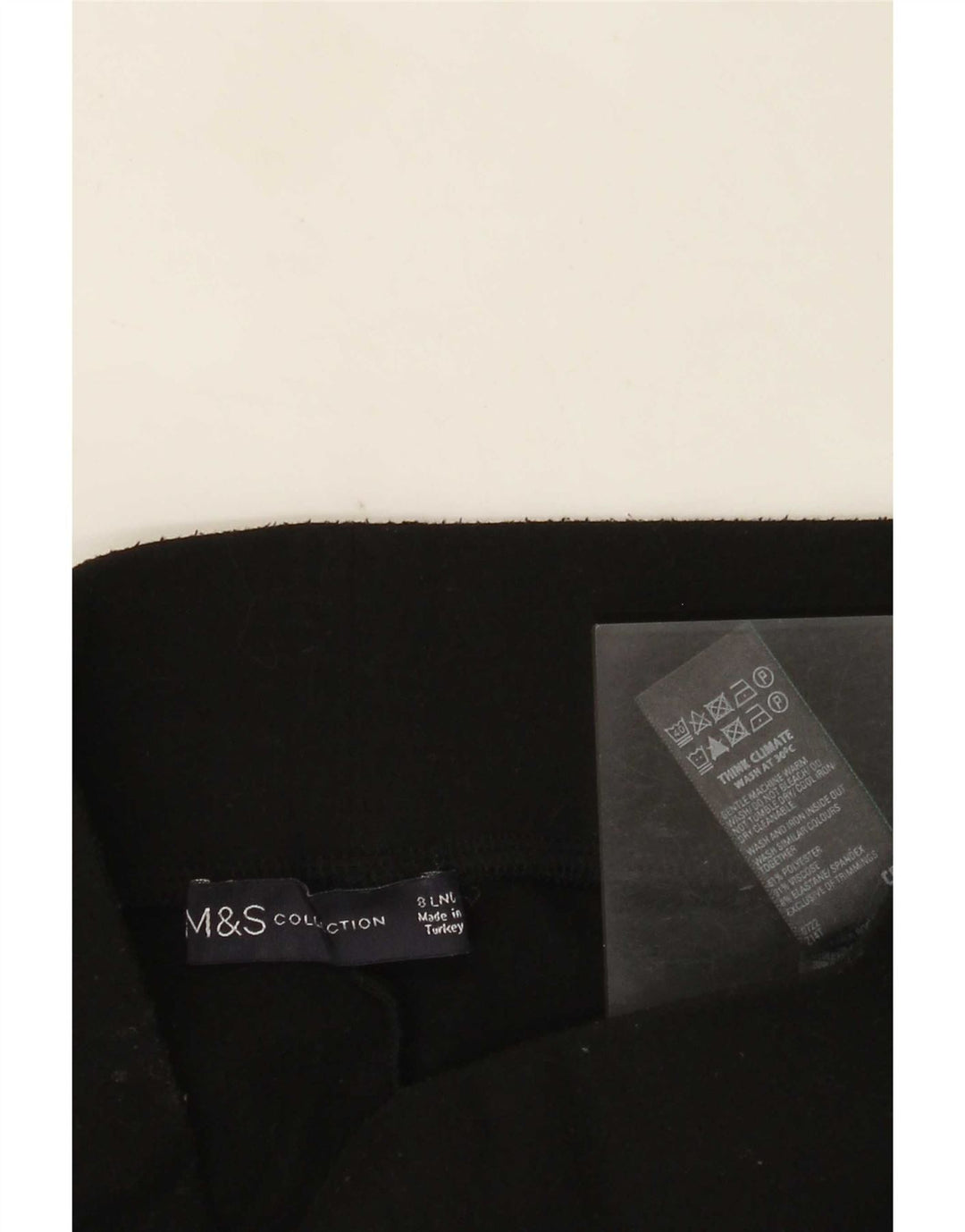 Leggings pentru femei Marks & Spencer UK 8 Small Poliester negru