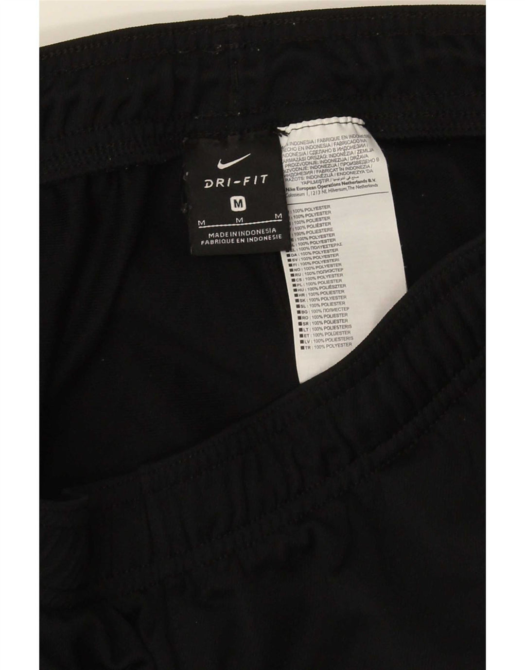 Pantaloni de trening Nike Dri Fit pentru bărbați, poliester mediu negru