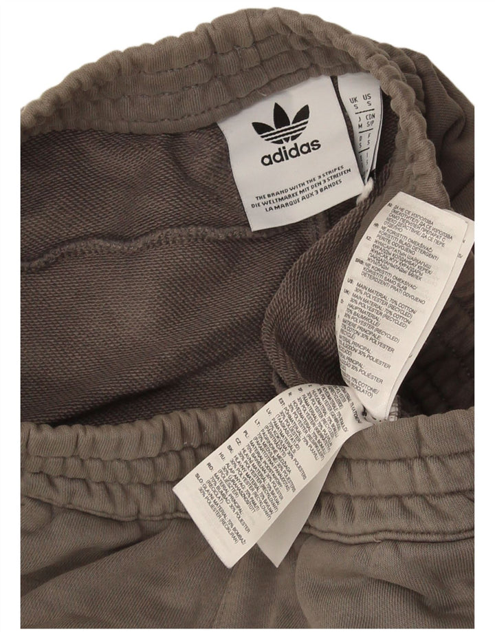Pantaloni scurți sport adidas pentru bărbați, bumbac, gri mic