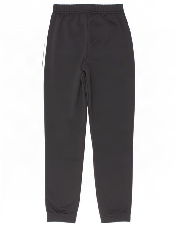 Adidas Boys Tracksuit Trousers Joggers 5-6 Years Black Polyester