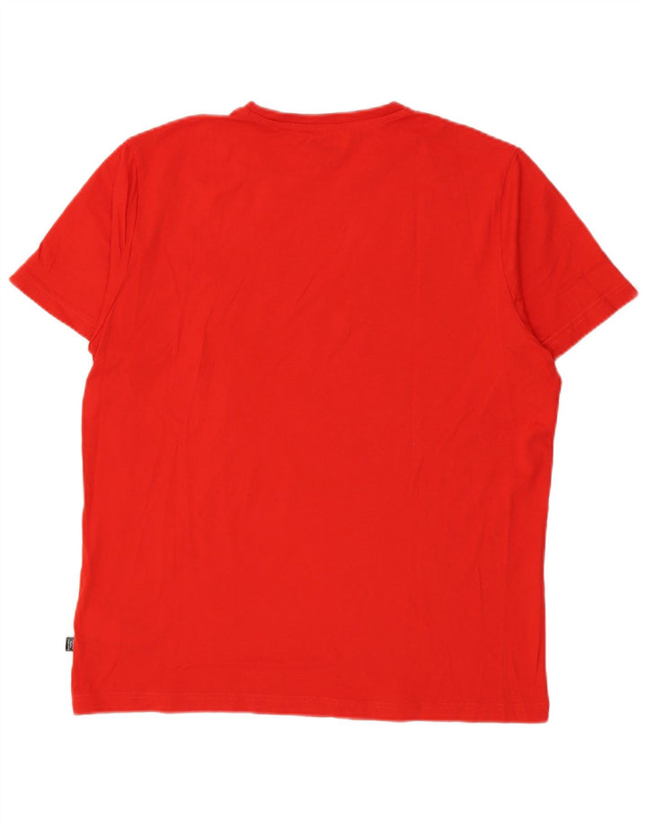 Tricou grafic Puma pentru bărbați Top mare bumbac roșu