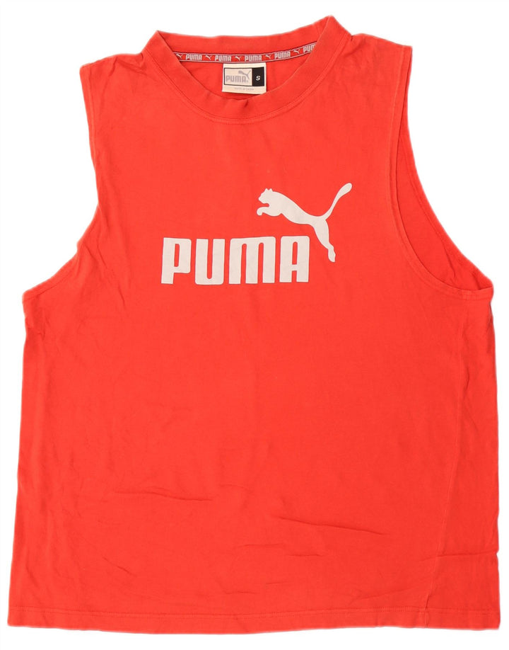 Vesta grafică pentru bărbați Puma, mic, roșu, bumbac