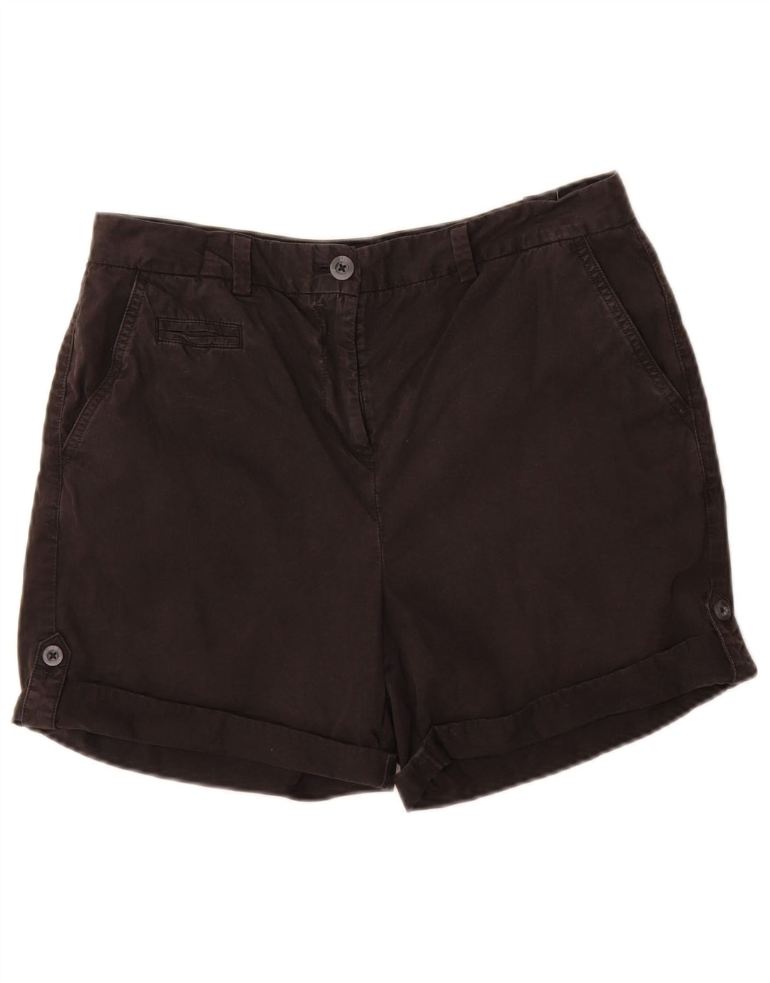 Pantaloni scurti chino pentru femei Marks & Spencer UK 12 Medium W32 Bumbac negru