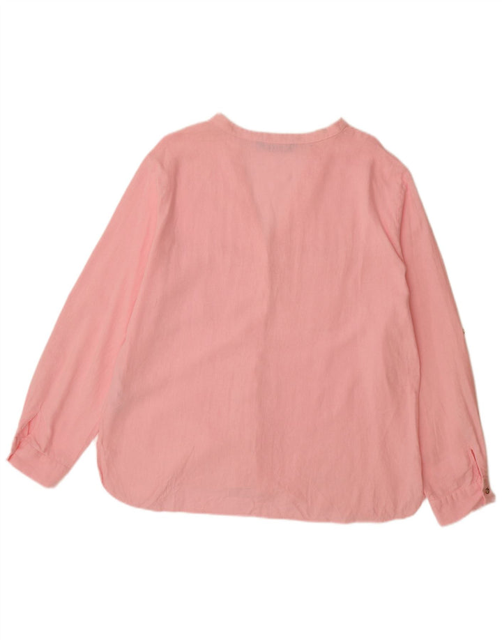 Cămașă ZARA pentru femei UK 20 2XL Pink In