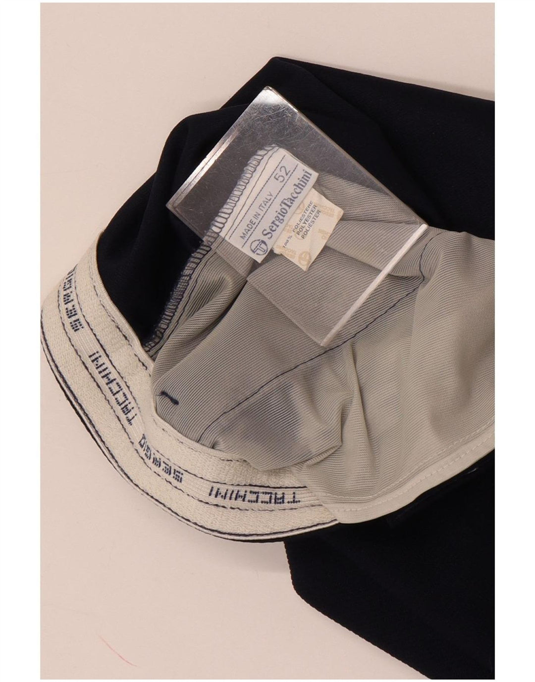 Sergio Tacchini Pantaloni chino pentru bărbați IT 52 XL W32 Poliester bleumarin