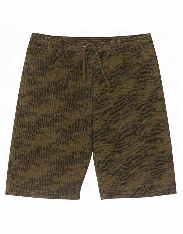Marks & Spencer Pantaloni scurți casual pentru băieți 13-14 ani W30 Kaki Camuflaj Bumbac