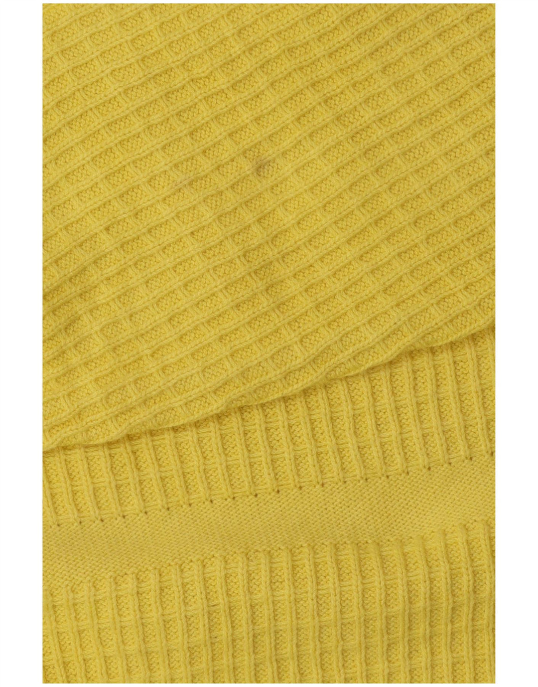 Pulover pentru damă Ouragan cu gât de barcă UK 14 Large Yellow